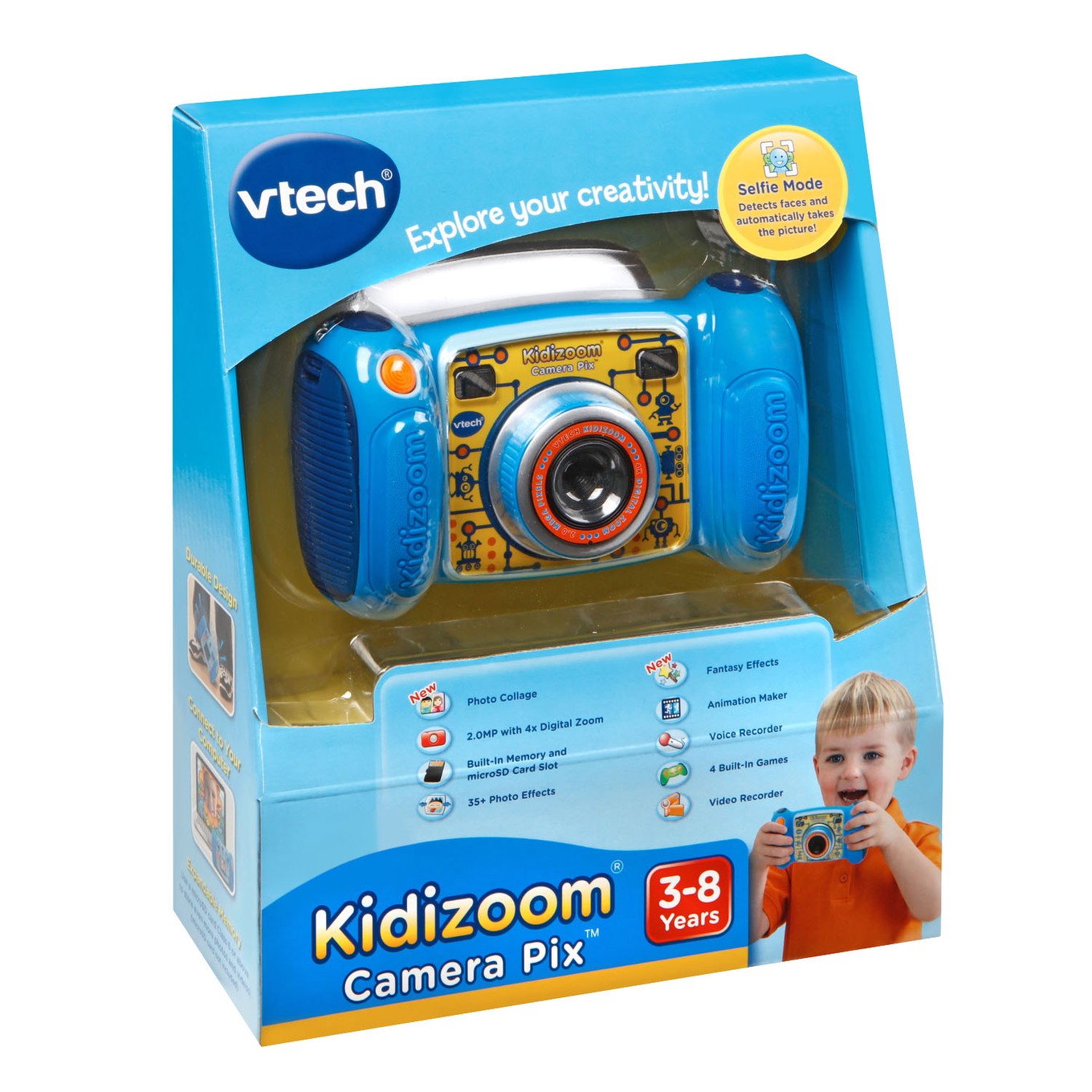 Цифровая камера Kidizoom Pix, голубого цвета  